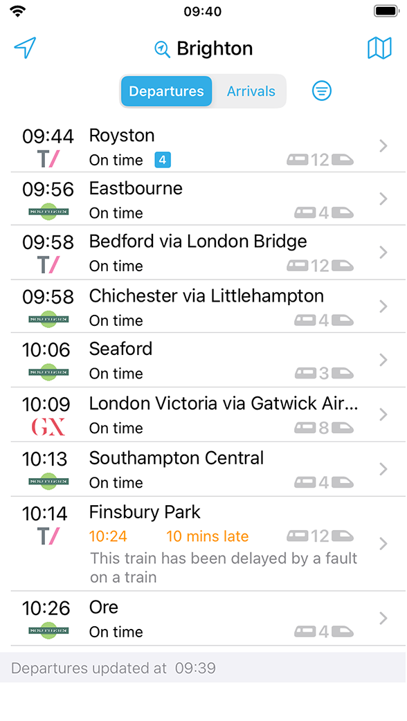 app screen shot